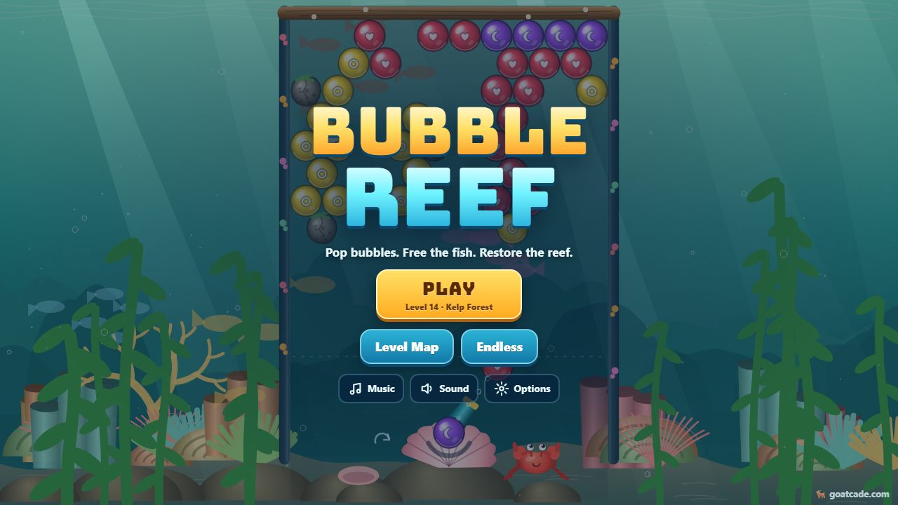 Bubble Reef gameplay