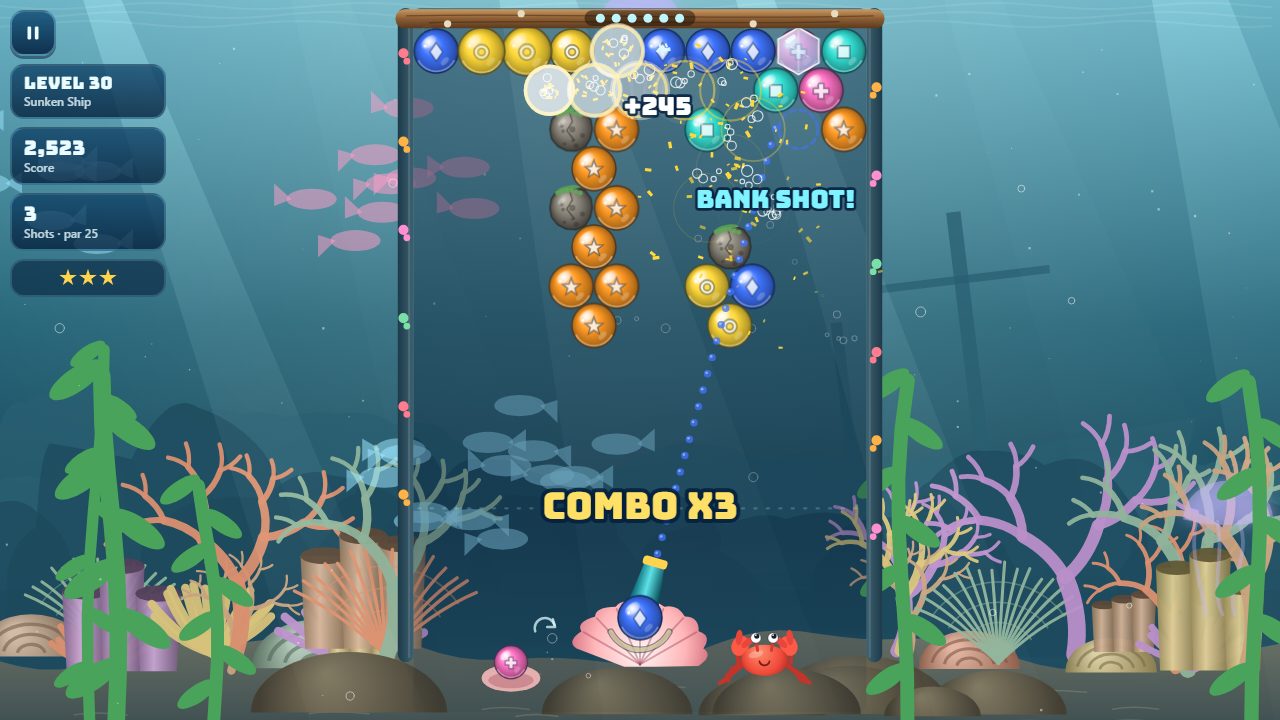 Bubble Reef gameplay
