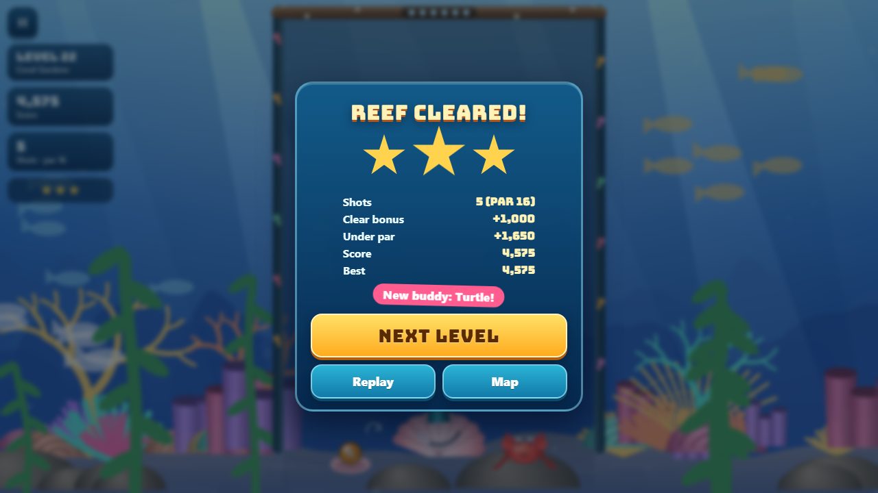 Bubble Reef gameplay