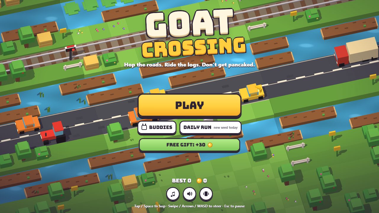 Goat Crossing gameplay